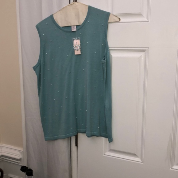 Dress Barn Tops - Shell blouse that is beaded Dress Barn Tops - Shell blouse that is beaded